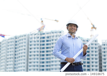 Successful Indian contraction engineer Successful Indian contraction engineer 14918675