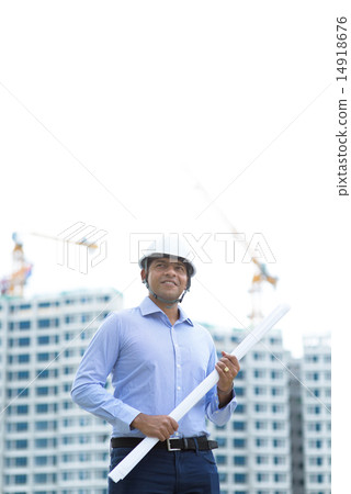 Successful Indian contraction engineer Successful Indian contraction engineer 14918676