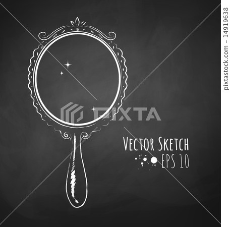 Vintage mirror. 14919638