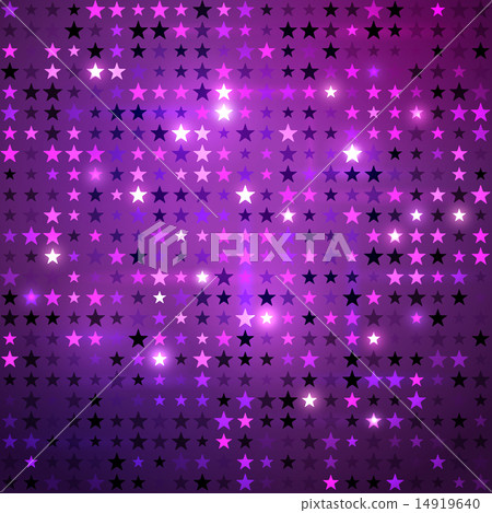 Disco background with stars. 14919640