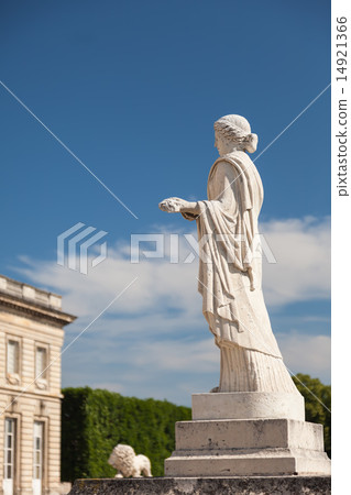 Sculpture in the park, castle of Compiegne Sculpture in the park, castle of Compiegne 14921366