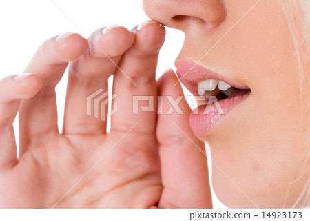 Whispering woman Whispering woman 14923173