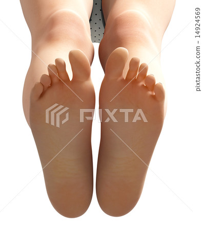婦女的赤足護理項目的插圖 婦女的赤足護理項目的插圖 14924569