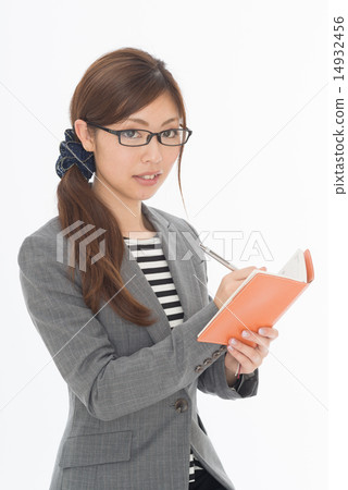 Young glasses wearing glasses Young glasses wearing glasses 14932456