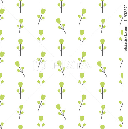 Seamless Pattern with Floral Elements 14932875
