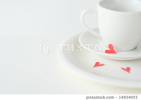 心和咖啡杯 14934055