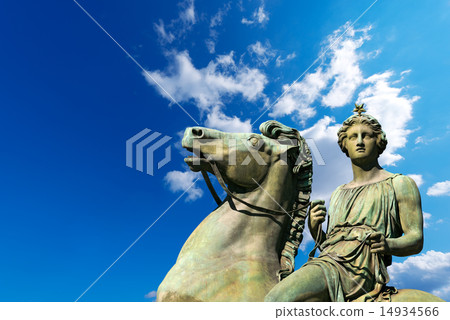 Statue of Pollux - Torino Italy Statue of Pollux - Torino Italy 14934566