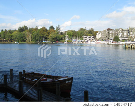 UK Lake District Windermere Lake Bowness Pier 14934717