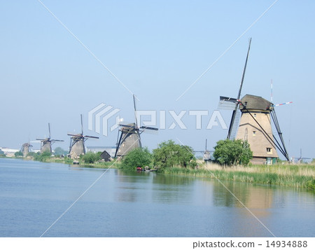 Windmill group of Kinderle Dyke Windmill group of Kinderle Dyke 14934888