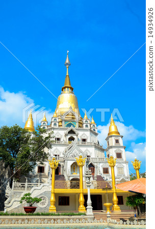 Thai-style temple in Saigon, Vietnam 14934926