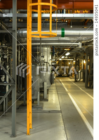 Ladder in industrial interior Ladder in industrial interior 14935041
