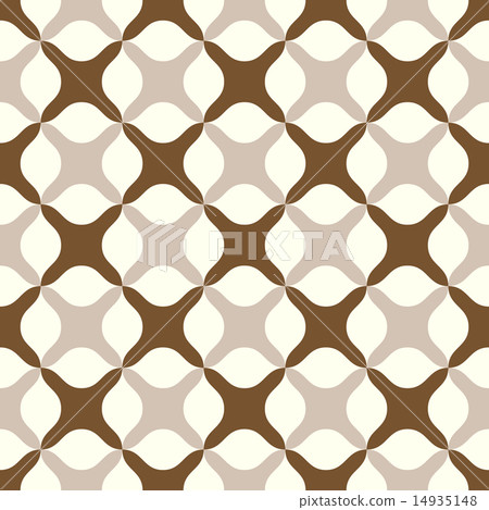 Brown Abstract Cross Pattern on Pastel Color Brown Abstract Cross Pattern on Pastel Color 14935148