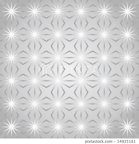 Silver Rhomboid and Circle Pattern on Pastel Color 14935181