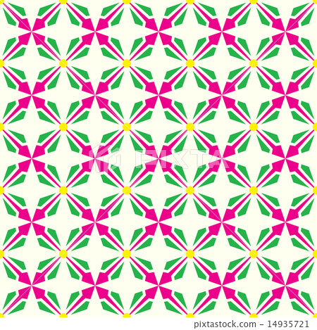 Pink and Green Abstract Rectangle and Arrow Pink and Green Abstract Rectangle and Arrow 14935721