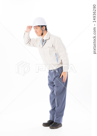工作服的男性形象 工作服的男性形象 14936290