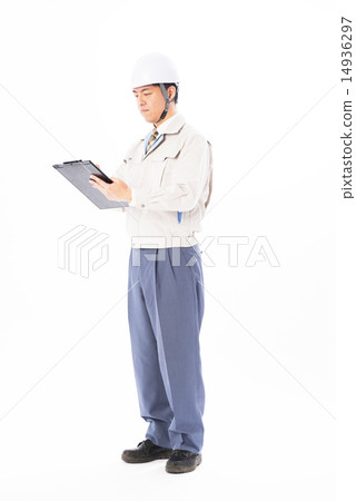 工作服的男性形象 工作服的男性形象 14936297