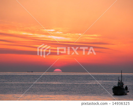 駿河灣日落 14936325