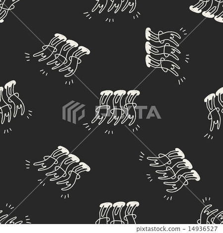 doodle Dance seamless pattern background doodle Dance seamless pattern background 14936527