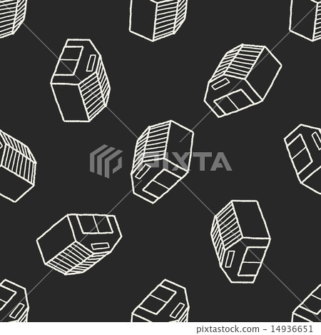 doodle house seamless pattern background doodle house seamless pattern background 14936651