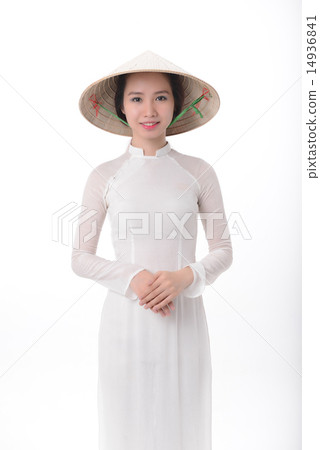 A young woman wearing Ao-zai 14936841
