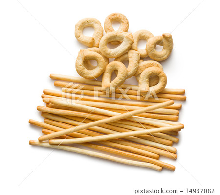 tarallini bread  and  grissini sticks 14937082