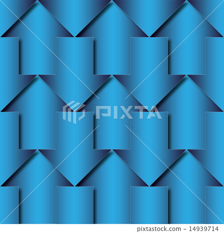 abstract blue arrows pattern abstract blue arrows pattern 14939714