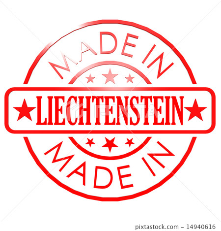 Made in Liechtenstein red seal Made in Liechtenstein red seal 14940616