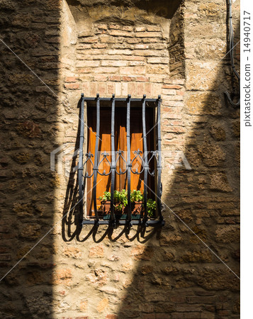 Italian Tuscany Pienza private window window 14940717