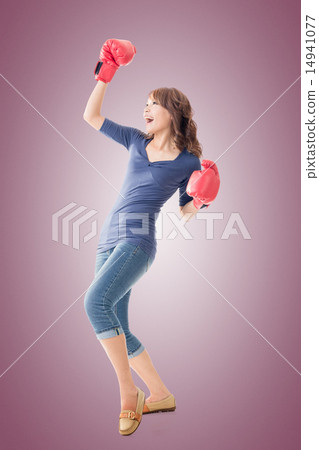 Fighting girl concept Fighting girl concept 14941077