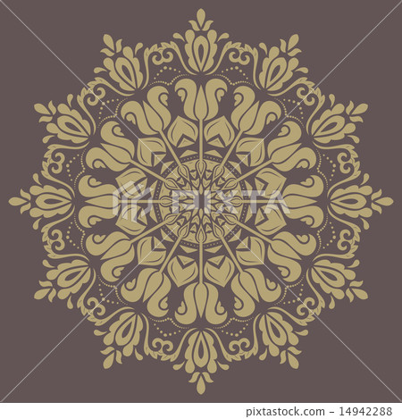 Orient  ornamental round lace 14942288