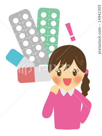 Medicated woman 14942305