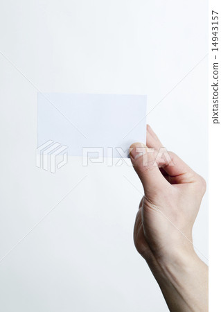 Hand and paper Hand and paper 14943157