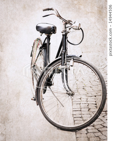 bicycle, artwork in grunge style bicycle, artwork in grunge style 14944506