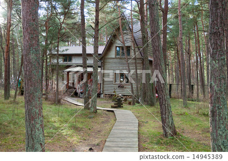 wooden house wooden house 14945389