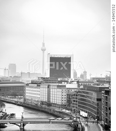 Black and white Berlin 14945552