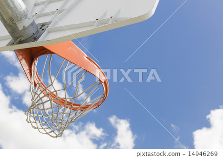 Abstract of Community Basketball Hoop and Net 14946269