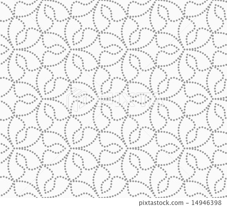 Gray dotted six pedal flowers 14946398