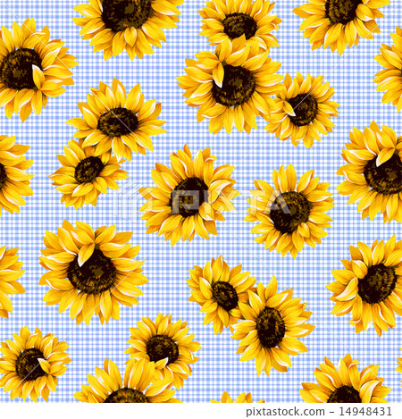 Sunflower pattern Sunflower pattern 14948431