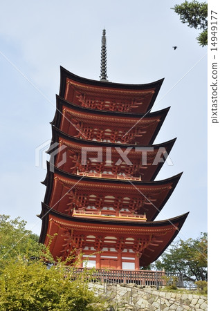 嚴島神社五層pag 嚴島神社五層pag 14949177