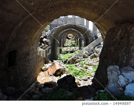 北北大島磷礦倉庫痕跡 14949897