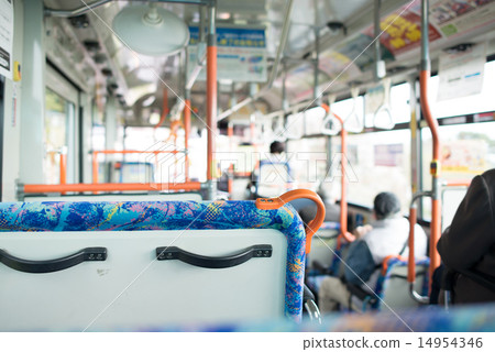 公交車內部圖像 公交車內部圖像 14954346