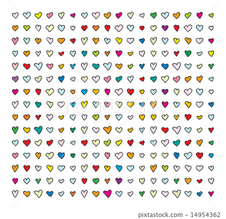 pattern hearts  14954362