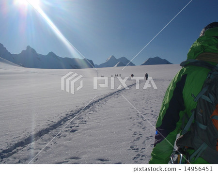 冰川徒步旅行 14956451