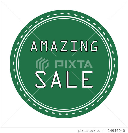 Green Amazing Icon, Badge, Label or Sticke Green Amazing Icon, Badge, Label or Sticke 14956940