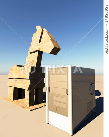 Trojan horse and computer 14956958