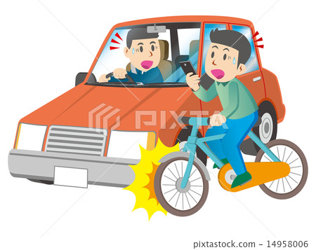 做智能手機的自行車事故 14958006