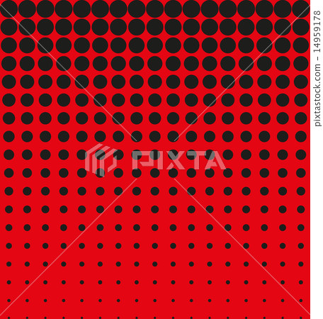 Abstract background black red halftone vector - Stock Illustration ...