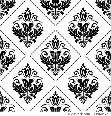 Orient Seamless Vector Pattern. Abstract Background 14960473