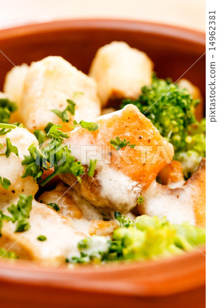 meat and vegetables in the pot meat and vegetables in the pot 14962381