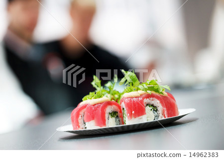 sushi in the restaurant sushi in the restaurant 14962383